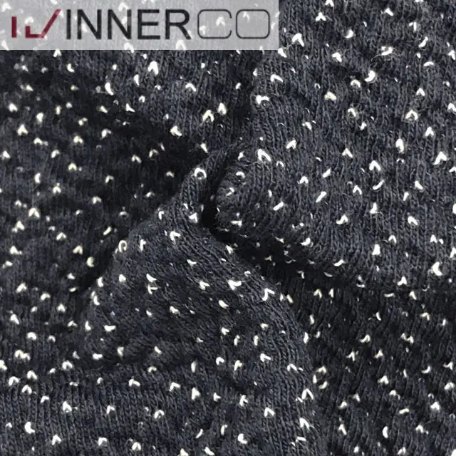 Cotton Polyester Spandex Jacquard Knit Fabric