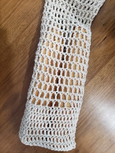 Bolsas de pan reutilizables de macramé, 100% algodón, orgánico, para regalo de pan casero, contenedor de pan - Product Image 6