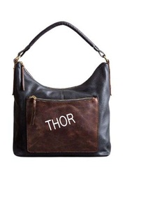 Bolso marrón de diseñador náutico para damas Artículo de regalo Hecho de cuero Buff - Product Image 2