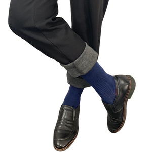 Bas en coton Oem pour hommes, chaussettes d'hiver décontractées, Logo personnalisé - Product Image 4