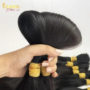 Cheveux en vrac vietnamiens Vierge 100% Extension de cheveux humains. Cheveux crus naturels en gros d'usine non transformés