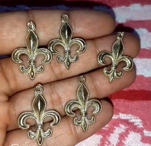 ส่วนประกอบเครื่องประดับโลหะที่สวยงามการออกแบบเครื่องประดับอินเดียยอดนิยมหาผู้จัดจำหน่ายเครื่องประดับอินเดียขนาด12X14มม. - Product Image 2