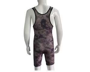 Combinaison de lutte personnalisée, logo personnalisé, matière spandex/polyester, antibactérienne, respirante, uniforme de lutte OEM pour - Product Image 4