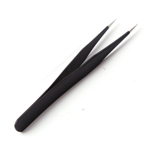 Meilleures ventes de pinces à cils légères Logo personnalisé imprimé couleur unie Nouveau design en acier inoxydable - Product Image 3