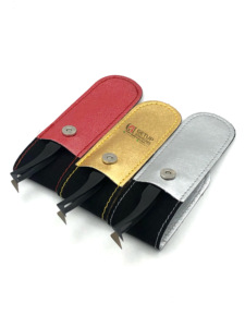 Pince à épiler professionnelle en acier inoxydable de 10 mm, design optimal, volume russe, fibre plasma noire, pointe nano, antistatique, durable - Product Image 6