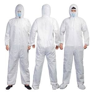 Overol Desechable con Capucha, Fabricado en Bangladesh, 100% Polipropileno Spunbond Microporoso, Transpirable, con Certificación CE, Cremallera Bidireccional, Personalizable - Product Image 4