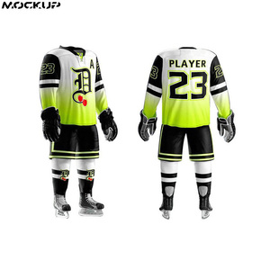 Nuevo Uniforme de Hockey Personalizado Unisex 2025, Talla Grande, Económico, Impresión Digital, Uniforme de Equipo, Precio OEM, Logotipo Personalizado - Product Image 6