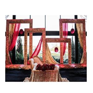ฉากหลังงานแต่งมุสลิมสุดอลังการ แผงฉากงานแต่งงานแบบเอเชีย แผงไฟเบอร์/ฉากกั้นงานแต่งงาน กรอบรูป/แผงไฟเบอร์สำหรับงานแต่งงาน สหรัฐอเมริกา - Product Image 1