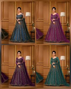 Trajes de Salwar Kameez para vestido de novia, trajes de Anarkali Sharara Drees para el Festival paquistaní, Surat, India, novedad de 2023 - Product Image 5