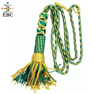 Gold Bullion Cincture with Cord Tassels Pectoral Cross Cords & Clergy Cords Made in Pakistan Export Belt Corporation - Product Image 6