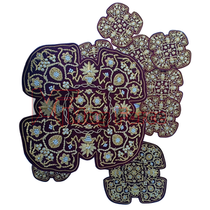 Alambre hecho a mano bordado Iglesia desgaste Cruz Santa Cruz bordado coser para vestimenta - Product Image 5