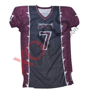 Équipement de maillot de football américain sur mesure Impression par sublimation de qualité supérieure Options respirantes et de taille supérieure - Product Image 6