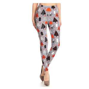 Leggings bleus en élasthanne avec logo personnalisé de haute qualité pour femmes pantalons décontractés sexy et élégants écologiques avec short imprimé - Product Image 1