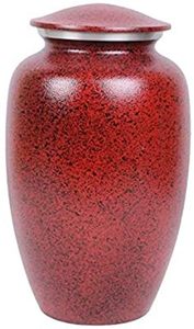 Handicraft American Style Metal Cremation Urn High Glossy Finish Adult 200 Cubic Inch Customizable Design Funeral Urn for Ashes - Product Image 3