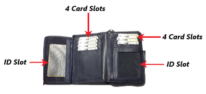 Portefeuille de luxe en cuir RFID, best-seller, grande capacité, avec poche pour téléphone, disponible à la vente - Product Image 5