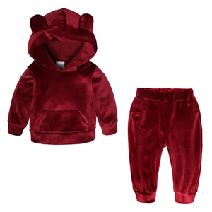 ชุดวอร์มผ้าคอตตอนสำหรับ100% ชุดวอร์มสำหรับเด็กวัยรุ่นเด็กวัยหัดเดินฤดูใบไม้ผลิฤดูใบไม้ร่วงใหม่ - Product Image 2