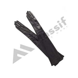 Gants en cuir de mouton pour femmes, faits sur mesure, noirs, classiques, style OEM, emballage en polybag, pour usage quotidien et fêtes, respirants - Product Image 6