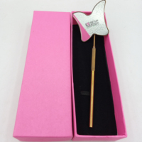 Nouvel Arrivage Miroir à Cils Lumineux Personnalisable avec Logo, Rond Argenté, Haute Qualité, Instrument Cosmétique pour Extensions de Cils, Vente en Gros