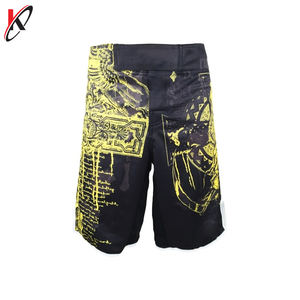 กางเกงขาสั้นต่อสู้ระบายอากาศลายมังกรสำหรับ MMA มวยไทยกางเกงมวยไทยเล่นคิกบ็อกซิ่งออกกำลังกายพิมพ์ลายเสือ - Product Image 2