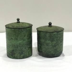 Cuenco de Metal grande y pequeño personalizado, vela de hierro martillado con tapa, el más vendido, Mkaing - Product Image 4