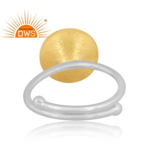 Bague en argent sterling fin pour femme, design fait main, bijoux en argent pour femme, cadeau pour sa collection délicate - Product Image 4