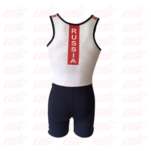 Traje de remo de equipo para mujer, traje con estampado de teñido sublimado personalizado, nuevo diseño - Product Image 3