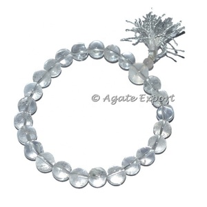 Crystal Quartz Healing Yoga <b>Bracelet</b> : Wholesale <b>Gemstone</b> <b>Bracelets</b> - Product Image 1