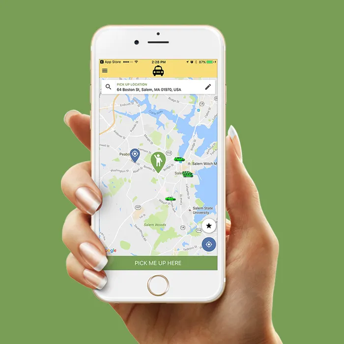 Taxichauffeur Professionele Tracking Mobiele App-Diensten | Beste Taxi-App-Bedrijven In India | Protolabz Eservices