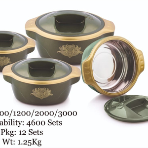 king antique design best hot selling casserole steel with plastic casserole - Product Image 1