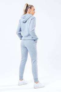 Ensemble de survêtement deux pièces en molleton de coton surdimensionné personnalisé pour femme – Tenue décontractée, sportive et streetwear - Product Image 2