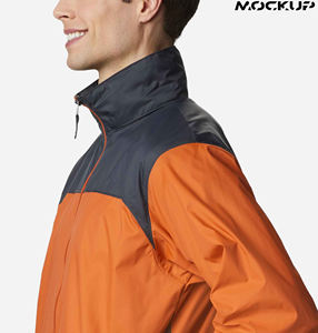 เสื้อแจ็คเก็ตผ้าแคนวาสกันน้ำกันลมแบบสั่งทำพิเศษสำหรับผู้ชายในฤดูหนาว - Product Image 5