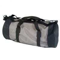 Bolsa Deportiva de Gran Capacidad, de Malla de Poliéster, con Correa para el Hombro, 30x32x60cm