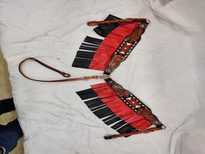 Juego de Sillín Western de Cuero Genuino Y&Z con Riendas y Brida, Suministros Ecuestres de Alta Calidad al por Mayor - Product Image 5