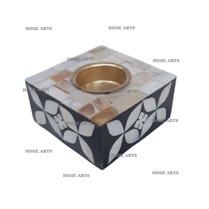 Qualité supérieure MOP Bougeoir Nouvelle conception Forme ronde Décor de table Bougeoir par Home Arts - Product Image 6