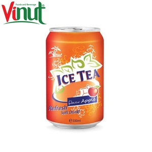 330ml Tropical Fruit Juice Can (Tinned) Flavour Apple Refresh <b>Soft</b> <b>Drink</b> OEM ODM Private Label Beverage Manufacturer Vietnam - Product Image 1
