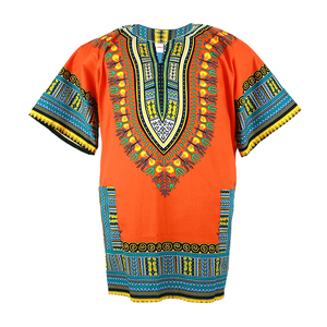 Top Quality Traditional African Clothing Unisex Printed <b>Dashiki</b> <b>Shirt</b> Supplier from India - Product Image 1