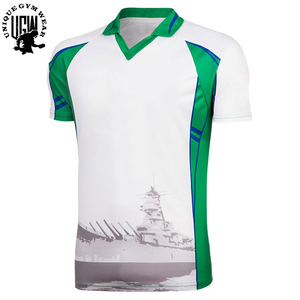 Maillot de Hurling pour Homme Adulte en Gros, 100% Coton Biologique, Sérigraphié, Manches Courtes, Séchage Rapide, Respirant, Grandes Tailles, Personnalisable - Product Image 3