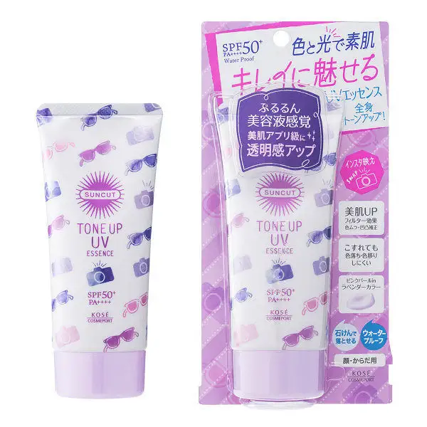 SUNCUT Tone UP UV Bảo Vệ Được Thực Hiện Tại Nhật Bản Kem Chống Nắng Dầu SPF50 + PA + + + + + + + Chất