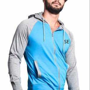 Sudadera con capucha para hombre, prenda deportiva ajustada con media cremallera y diseño a la moda, precio barato - Product Image 1