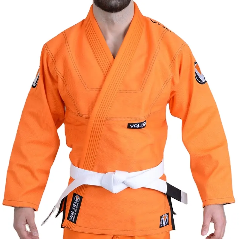 Vente en gros noir brésilien Jiu Jitsu Kimonos Bjj Gi 100% coton meilleure qualité en gros pour hommes et femmes