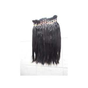 Venta al por mayor de extensiones de cabello indio virgen de grado Remy Exportador de cabello indio barato - Product Image 1