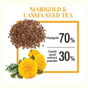 Bebida de té coreana saludable para el hogar, té tradicional coreano, Marigold y Cassia, 10T, hecho en Corea - Product Image 1