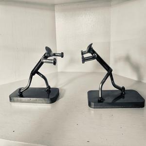 Serre-livres portables en métal pour hommes, décoratifs, disponibles au prix d'usine - Product Image 1