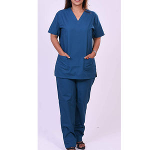 ชุดสครับสำหรับพยาบาลชุดเครื่องแบบทางการแพทย์,ชุดยูนิฟอร์มทางการแพทย์สำหรับขัดรักษาพยาบาลกำหนดโลโก้ได้ตามต้องการ - Product Image 5