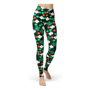 Pantalones de yoga elásticos de alto rendimiento para mujer, mallas de compresión en la espalda con logotipo, máxima comodidad para el gimnasio - Product Image 4