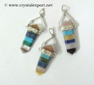 จี้ดินสอ selenite สีส้ม: ซื้อจี้รักษาออนไลน์ - Product Image 6