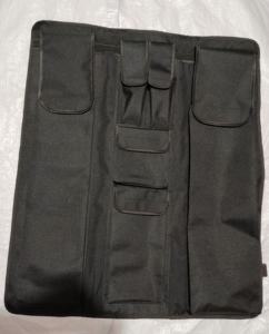Étui de transport à 7 poches / Sac à roulettes pour bâtons d'arnis / Sac à roulettes pour bâtons de combat, taille du sac : hauteur 80 cm et largeur 70 cm - Product Image 1