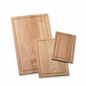 Juego de tres bloques de cortar de madera Tabla de cortar al por mayor con estilo clásico Forma personalizada Tabla de queso de madera al por mayor - Product Image 1