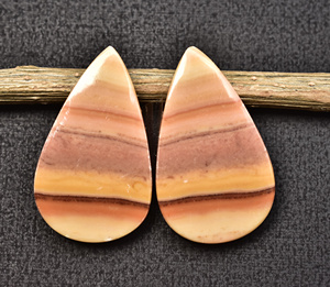 Wave Dolomite Pair Cabochon High Quality <b>Rolling</b> Hills Wave Dolomite Cabochon For Jewellery Custom Shape,Size Dolomite Pair - Product Image 5