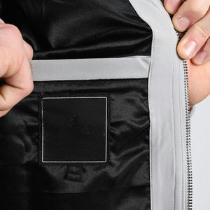 Veste bomber d'hiver pour homme en coton rembourré à col montant en toile de haute qualité à bas prix, manteaux personnalisés - Product Image 3